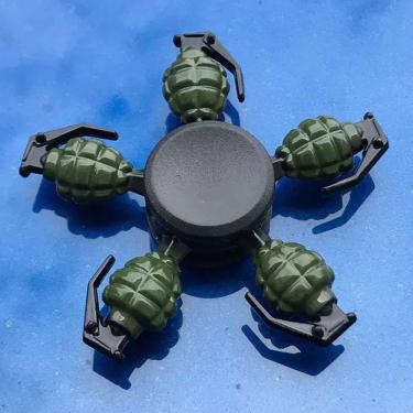 Imagem de Hand Spinner Aço Fosco 6,0cm - Coordenação Motora