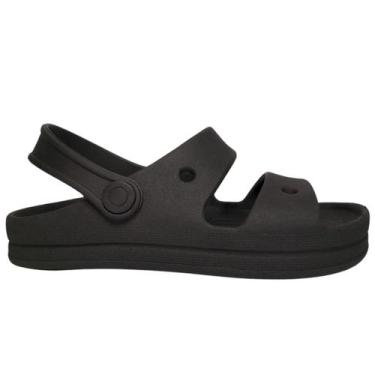 Imagem de Sandália Papete Infantil Masculino Babuche Menino Menina Escolar Slide