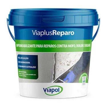 Imagem de Impermeabilizante ViaPlus Viapol Reparo Branco 12Kg