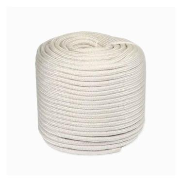 Imagem de Corda de Seda Poliéster 5mm Branca Rolo 155m Fuzil