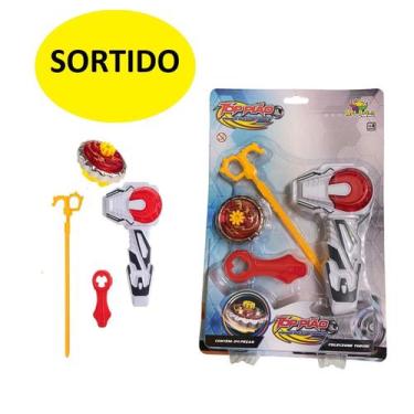 Imagem de Brinquedo Infantil Top Pião Tornado Com Disparador Sortido - Art Brink