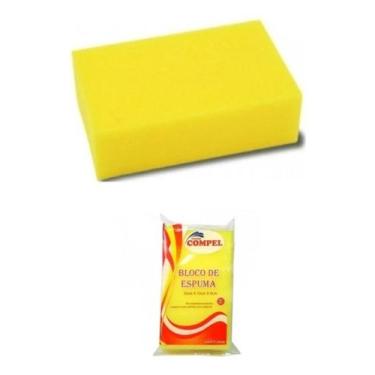 Imagem de Bloco De Espuma 2001 Poliéster, Indicado Uso Geral Doméstico - Compel
