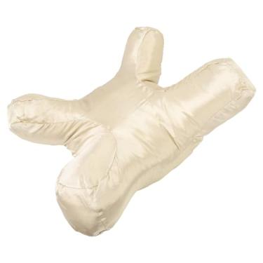 Imagem de Travesseiro Anti Rugas, Travesseiro de Beleza Anti -gota de Algodão Uniforme Recheio para Dormir Profundo (Ouro)