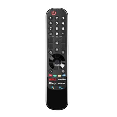 Imagem de ALLIMITY MR22GN Controle remoto de substituição de voz adequado para LG Smart 3D LED TV NANO80, 75 Series UQ90, UQ80, UQ75, UQ80 Series, OLED Z2, G2, C2, B2, A2 Series