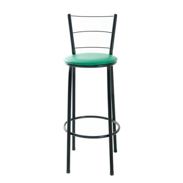 Imagem de Cadeira alta três arames para Cozinha Bar Bancada Gourmet (VERDE)
