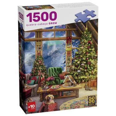 Imagem de Quebra-Cabeça 1500 Peças Noite Feliz