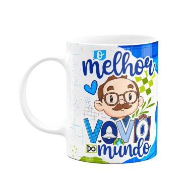 Imagem de Caneca dos Avós Cartoon - O melhor vovô do mundo - M4