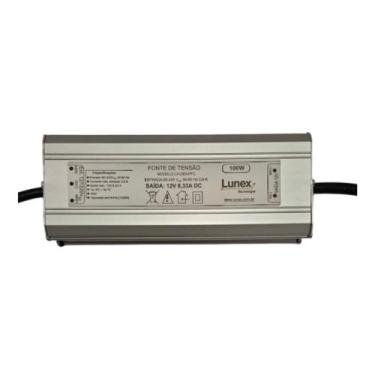 Imagem de Fonte De Tensão Blindada 100w Ip67 8,33a Lunex Lx1283-pfc - Lunex Tecn