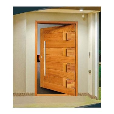Imagem de Porta Pivotante Passione II - Madeira Maciça - Angelim
