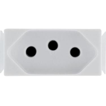 Imagem de Kit 12 Modulo para Tomada 2P+T Tramontina Aria 10A 250V