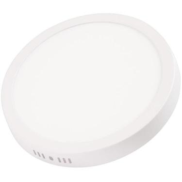 Imagem de Plafon LED Tramontina Redondo de Sobrepor 18 W Bivolt 3000 K Luz Amare