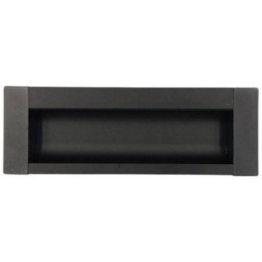 Imagem de Puxador Concha Preto Fosco Italy Line Il155 Metal 96Mm