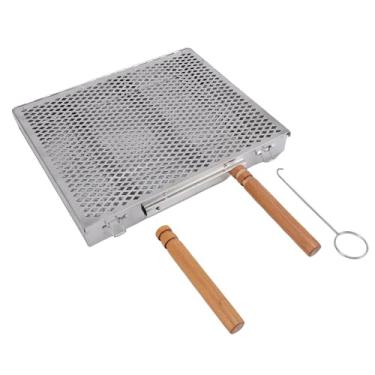 Imagem de Generic Cesta de Grelha de Churrasco, Cesta de Grade para Carne (Alça dupla)