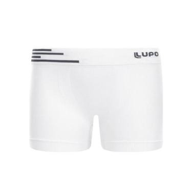Imagem de Cueca Boxer Infantil Lupo 00132-002 Microfibra T. P/GG, M, 1120, Branc
