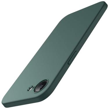 Imagem de JETech Capa para iPhone 16e 6,1 Polegadas 2025, Proteção Total da Lente da Câmera, Case Protetora de TPU Macio para Telefone, Acabamento Fosco, Capinha de à Prova de Choque (Verde Meia-Noite)