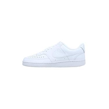 Imagem de Nike Court Vision Lo Tênis masculino, Branco/branco e preto, 7.5 Toddler