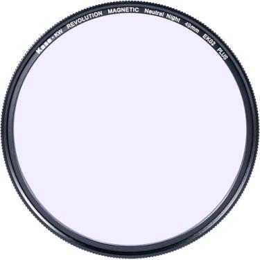 Imagem de Kase KW Revolution Plus Filtro magnético à prova de choque neutro para redução de poluição luminosa de banda larga à prova de choque, vidro óptico de baixa reflexão (49 mm)