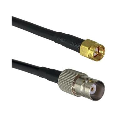 Imagem de Cabo Coaxial RF Pigtail Com Conector Crimp BNC Macho Para Fêmea RG58 R