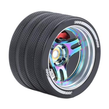 Imagem de Domary Alumínio Alumínio RC Transmissor Direção Diretora Grip para Sanwa, Futaba Com Projeto Realista de Freio de Discos para MT41/MT51/M17, 4px/7px/10px, NB4 Series (Brilhante; 3x2.6mm)