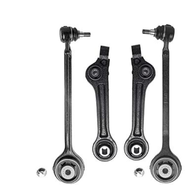 Imagem de KEYOOG Kit de suspensão dianteira de 4 peças (modelos RWD) Braço de controle inferior e conjunto de juntas esféricas para Chrysler 300 11-19, Dodge Charger Challenger K642193 x2 K62224 K62225 Lado do motorista e do passageiro