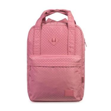 Imagem de Mochila Escolar Feminina Juvenil Polka Dots Rosa - Bagaggio, U