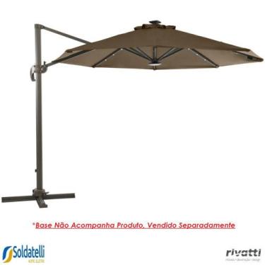 Imagem de Ombrelone Cancun Várias Cores com iluminação LED - Sem Base - Rivatti,