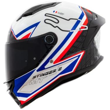Imagem de CAPACETE MT - STINGER 2 GRAND PRIX A7 FRANCE GLOSS