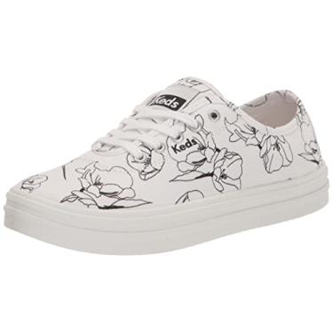 Imagem de Keds Tênis feminino BREEZIE, Branco/preto, 7 US