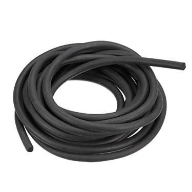 Imagem de Tira de vedação, fita de borracha de esponja redonda sólida 30 cm x 0,48 cm de largura para juntas de porta, reparo de móveis, projetos DIY