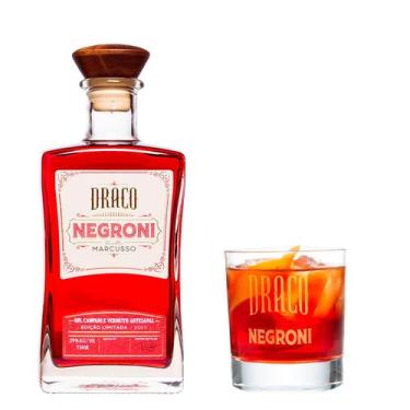 Imagem de Combo Draco Negroni Marcusso 750ml + Copo
