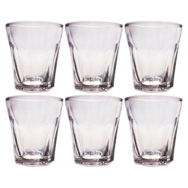 Imagem de 6 Copos Shot Vidro Vodka Tequila Cachaça Dose 45mL Bar - TODO DIA, Cas