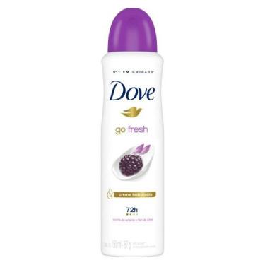 Imagem de Desodorante Antitranspirante Aerosol Dove Go Fresh Amora e Flor de Lót