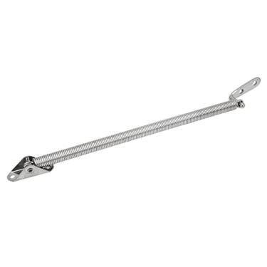 Imagem de Generic Ajustador de Escotilha de 8 1/4 pol. para Porta de Gabinete de Iate RV - Evita Ajuste para Abertura Excessiva Com Cabo de Retenção - Aço Inoxidável de Grau Marinho (2912S)