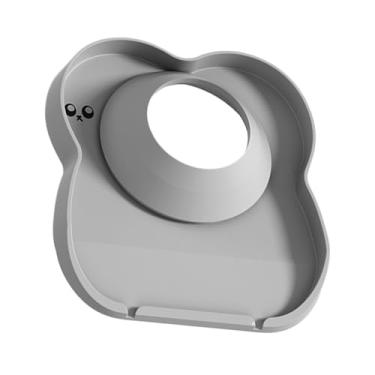 Imagem de Protetor contra respingos de pia - Tapete de torneira para pia de cozinha | Organizador coletor de gotejamento de bandeja de urso, tapete de secagem de silicone para ferramentas de limpeza, sabonete