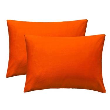 Imagem de Fronhas iMaylex Soft 100% algodão egípcio Orange Queen