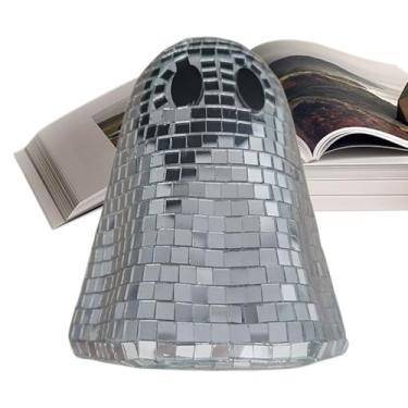 Imagem de Mesa de centro de mesa de Halloween - Placa de decoração de mesa de discoteca fantasma para interior para Halloween - Decoração de enfeite festivo para festa em casa, prateleira de cornija de mesa