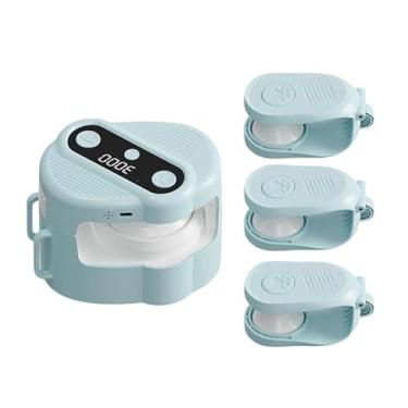 Imagem de ShengQuanHao Brinquedo Interativo para Gatos, Brinquedo para Gatinhos, Liga Automaticamente com Controle Remoto, Acessório Recarregável para Animais de Estimação, Azul