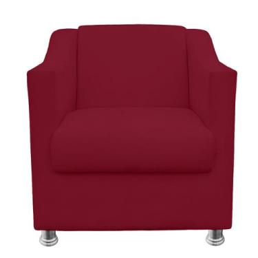 Imagem de Poltrona Gabi para Sala e Quarto Suede - LH Decor - Los Hermanos Decor