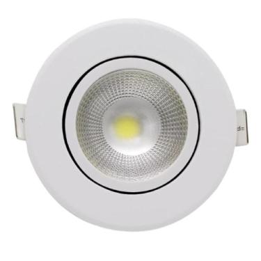 Imagem de Spot De Led Embutir Redondo 5w Amarelo Bivolt Branco Jsr - J - JNG