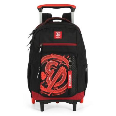 Imagem de Mochila de rodinha escolar menino bolsa carrinho enaldinho - Up4You, V
