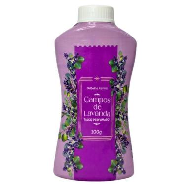 Imagem de Talco Perfumado Corporal Lavanda Abelha Rainha 100g