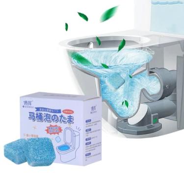 Imagem de Tabletes Efervescentes Para Vaso Sanitário Inodoro Kit Limpeza Automática