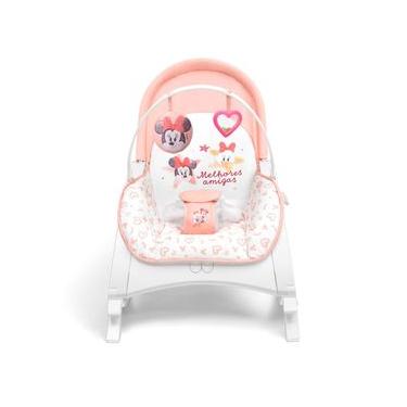 Imagem de Cadeira de Descanso Vibratória Musical Happy Hop Minnie 0-20Kg Rosa - BB482 BB482