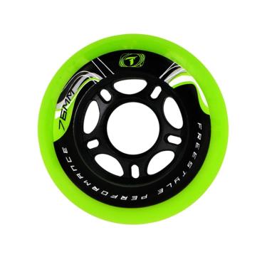 Imagem de Jogo de Rodas Traxart Freestyle Krazyleg 76mm - Verde-Unissex