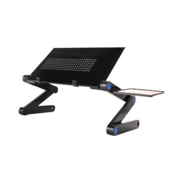 Imagem de Suporte De Mesa Ajustável Para Laptop, Ergonômico, Portátil, Para Cama