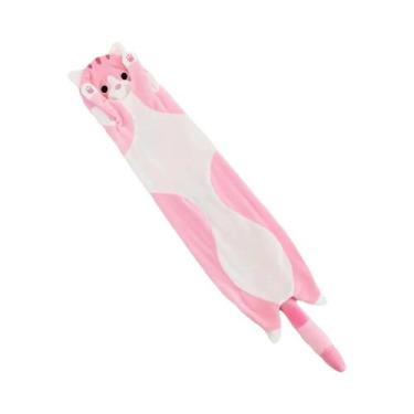 Imagem de Brinquedos De Pelúcia De Gato Longos E Macios 50-130cm, Almofada Para 