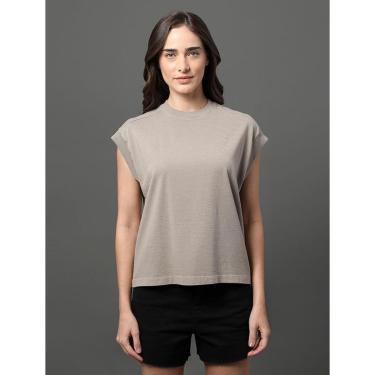 Imagem de Blusa Feminina Malha Rugby Calvin Klein Jeans - Branco-Feminino