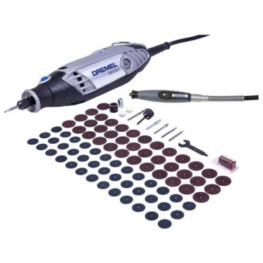 Imagem de Micro Retífica DREMEL 3000 Eixo Flex. e 82 Acessórios 220V, 220V