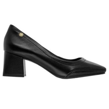 Imagem de Sapato Salto Médio Feminino Ramarim 2668101 Preto-Feminino
