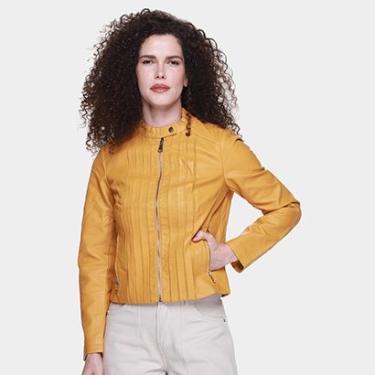 Imagem de Jaqueta Facinelli PU Com Recorte Feminina-Feminino